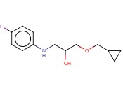 N-[3-(CYCLOPROPYLMETHOXY)-2-HYDROXYPROPYL]-<span class='lighter'>4-IODOANILINE</span>