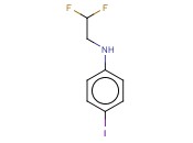 N-(2,2-DIFLUOROETHYL)-<span class='lighter'>4-IODOANILINE</span>
