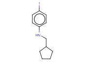 N-(CYCLOPENTYLMETHYL)-<span class='lighter'>4-IODOANILINE</span>