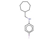 N-(CYCLOHEPTYLMETHYL)-<span class='lighter'>4-IODOANILINE</span>