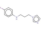 N-[3-(1H-IMIDAZOL-1-YL)PROPYL]-<span class='lighter'>4-IODOANILINE</span>