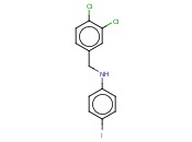 N-[(3,4-DICHLOROPHENYL)METHYL]-<span class='lighter'>4-IODOANILINE</span>