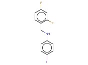 N-[(2,4-DIFLUOROPHENYL)METHYL]-<span class='lighter'>4-IODOANILINE</span>