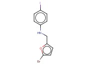 N-[(5-BROMOFURAN-2-YL)METHYL]-<span class='lighter'>4-IODOANILINE</span>