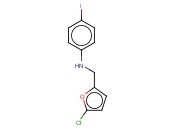 N-[(5-CHLOROFURAN-2-YL)METHYL]-<span class='lighter'>4-IODOANILINE</span>