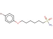 6-(4-BROMOPHENOXY)<span class='lighter'>HEXANE</span>-1-SULFONAMIDE