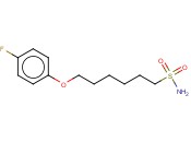 6-(4-FLUOROPHENOXY)<span class='lighter'>HEXANE</span>-1-SULFONAMIDE