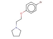 1-[2-(4-<span class='lighter'>溴</span>苯氧基)乙基]吡咯<span class='lighter'>烷</span>