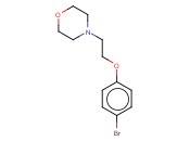 4-[2-(4-<span class='lighter'>溴</span><span class='lighter'>苯</span>氧基)<span class='lighter'>乙基</span>]吗啉