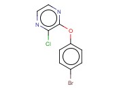 2-(4-BROMOPHENOXY)-3-<span class='lighter'>CHLOROPYRAZINE</span>