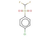 <span class='lighter'>4-CHLOROPHENYL</span> <span class='lighter'>DIFLUOROMETHYL</span> <span class='lighter'>SULFONE</span>