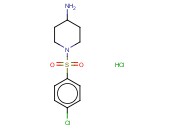 1-(4-<span class='lighter'>氯苯</span>磺酰基)哌啶-4-胺<span class='lighter'>盐酸盐</span>