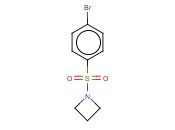 <span class='lighter'>AZETIDIN-1-YL</span> <span class='lighter'>4-BROMOPHENYL</span> <span class='lighter'>SULFONE</span>