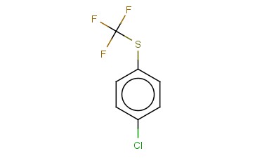 <span class='lighter'>4-CHLOROPHENYL</span> <span class='lighter'>TRIFLUOROMETHYL</span> <span class='lighter'>SULFIDE</span>