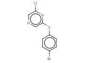 2-[(4-BROMOPHENYL)SULFANYL]-6-<span class='lighter'>CHLOROPYRAZINE</span>