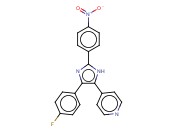 4-[4-(4-氟苯基)-2-(4-硝基苯基)-1H-咪唑-5-基]吡啶