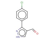 3-(4-CHLORO-PHENYL)-1H-<span class='lighter'>PYRAZOLE</span>-4-CARBALDEHYDE