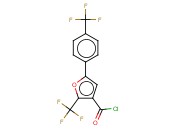 3-呋喃羰基氯化,2-(<span class='lighter'>三</span><span class='lighter'>氟</span><span class='lighter'>甲基</span>)-5-[4-(<span class='lighter'>三</span><span class='lighter'>氟</span><span class='lighter'>甲基</span>)苯基]-
