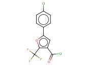 5-(4-氯苯基)-2-(三氟甲基)呋喃-3-羰酰氯