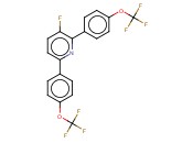 2,6-BIS(4-(TRIFLUOROMETHOXY)PHENYL)-<span class='lighter'>3-FLUOROPYRIDINE</span>