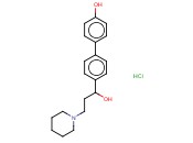 4'-(1-羟基-3-<span class='lighter'>哌啶</span>-1-<span class='lighter'>基</span>丙基)联苯基-4-醇盐酸