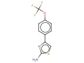 4-(4-TRIFLUOROMETHOXYPHENYL)THIAZOL-2-<span class='lighter'>YLAMINE</span>
