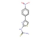 AMINO((4-(4-NITROPHENYL)(2,5-THIAZOLYL))AMINO)METHANE-1-THIONE