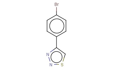 4-(4-<span class='lighter'>溴</span>苯基)-1,2,3-噻<span class='lighter'>二</span>唑