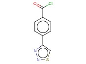 4-(1,2,3-噻唑-4-基)<span class='lighter'>苯</span><span class='lighter'>甲</span><span class='lighter'>酰</span><span class='lighter'>氯</span>