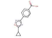 4-(5-<span class='lighter'>环</span><span class='lighter'>丙基</span>-1,2,4-噁唑-3-基)苯甲酸
