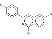 <span class='lighter'>4,7-DICHLORO</span>-2-(4-FLUORO-PHENYL)-QUINAZOLINE