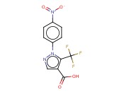 1-(4-<span class='lighter'>硝基</span>苯基)-5-(三氟甲基)-1H-<span class='lighter'>吡唑</span>-4-羧酸
