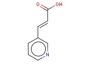 3-(<span class='lighter'>Pyridin-3-yl</span>)acrylic acid