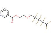 2-[(2,2,3,3,4,4,5,5-OCTAFLUOROPENTYL)OXY]ETHYL <span class='lighter'>NICOTINATE</span>