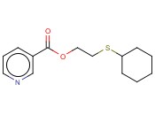 2-(CYCLOHEXYLTHIO)ETHYL <span class='lighter'>NICOTINATE</span>