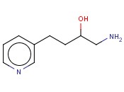 1-AMINO-4-(3-PYRIDINYL)-2-<span class='lighter'>BUTANOL</span>