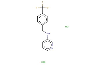 PYRIDIN-3-YL-(4-TRIFLUOROMETHYL-BENZYL)-AMINE DIHYDROCHLORIDE