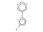 3-(5-<span class='lighter'>溴</span><span class='lighter'>噻吩</span>-2-)吡啶