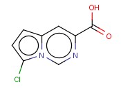 7-CHLOROPYRROLO[1,2-C]<span class='lighter'>PYRIMIDINE</span>-3-CARBOXYLIC ACID