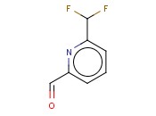 6-(DIFLUOROMETHYL)-<span class='lighter'>2-PYRIDINECARBOXALDEHYDE</span>