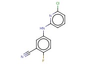 5-[(6-CHLOROPYRIDIN-2-YL)AMINO]-<span class='lighter'>2-FLUOROBENZONITRILE</span>