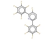 2,6-BIS(PERFLUOROPHENYL)-<span class='lighter'>3-FLUOROPYRIDINE</span>