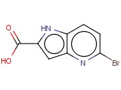 5-<span class='lighter'>BROMO</span>-1H-PYRROLO[3,2-B]PYRIDINE-2-<span class='lighter'>CARBOXYLIC</span> ACID