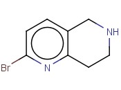 2-溴-5,6,7,8-四氢-1,6-<span class='lighter'>萘</span>啶