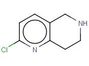 2-Chloro-<span class='lighter'>5,6,7,8-tetrahydro</span>-1,6-naphthyridine