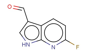 6-氟-7-氮杂-<span class='lighter'>吲哚</span>-3-<span class='lighter'>甲醛</span>