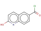 2-<span class='lighter'>HYDROXYQUINOLINE</span>-6-CARBONYL CHLORIDE