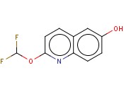 2-(DIFLUOROMETHOXY)-<span class='lighter'>6-HYDROXYQUINOLINE</span>
