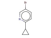 3-<span class='lighter'>BROMO</span>-6-(CYCLOPROPYL)PYRIDINE