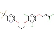 2-[3-[2,6-二氯-4-[(3,3-二氯-2-丙烯-1-基)<span class='lighter'>氧基</span>]<span class='lighter'>苯</span><span class='lighter'>氧基</span>]<span class='lighter'>丙</span><span class='lighter'>氧基</span>]-5-(三氟甲基)吡啶